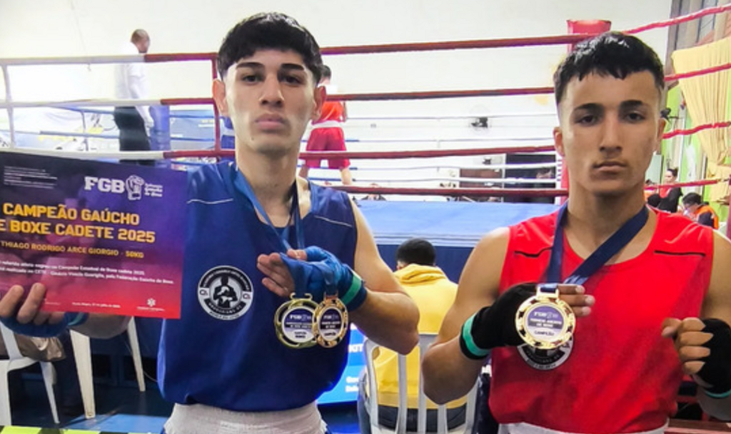 Atletas de Uruguaiana dominam campeonato estadual de boxe na Capital