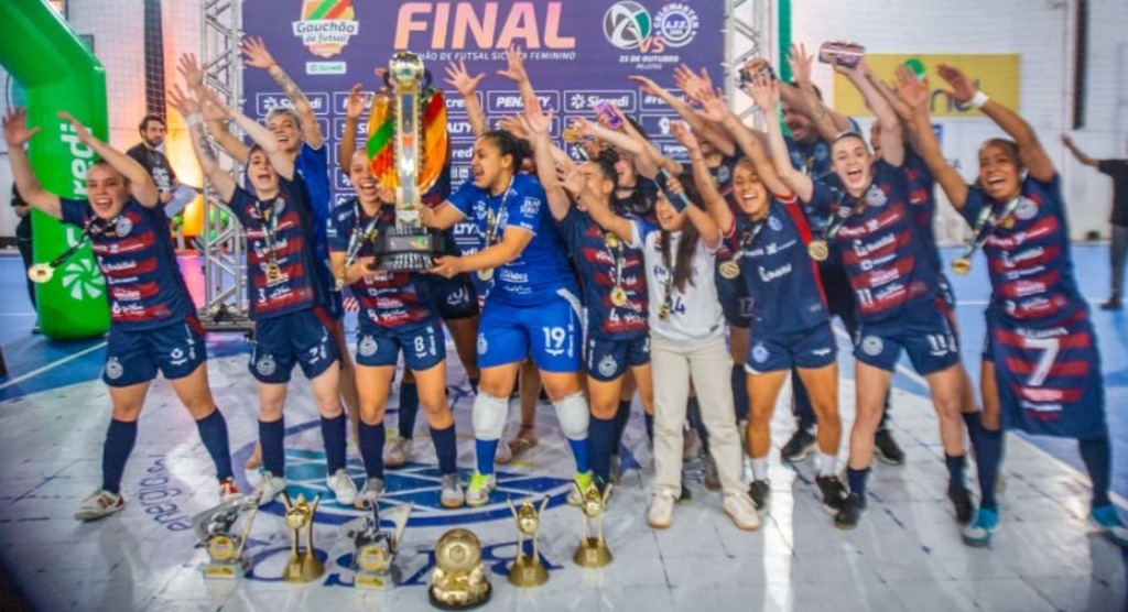 Celemaster conquista o heptacampeonato da Liga Gaúcha de Futsal